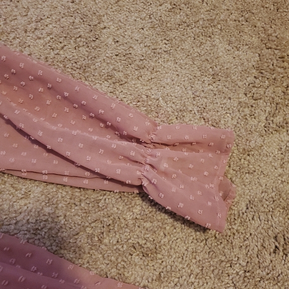 Shein Curve Pink Skater Style Dress - Picture 5 of 7